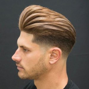 corte de cabelo masculino grande na frente e curto atras
